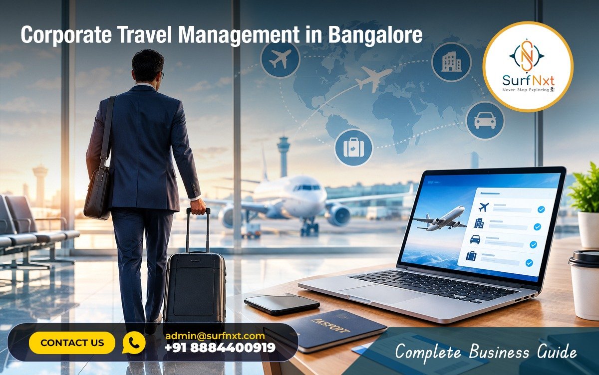 Corporate travel management in Bangalore for growing businesses